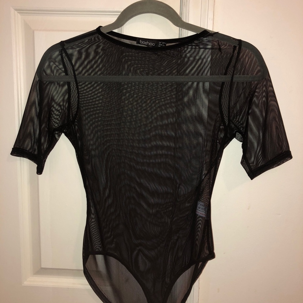 Boohoo mesh bodysuit